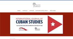 Desktop Screenshot of plutojournals.com